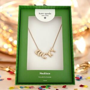 Kate Spade Gold 'Lucky' Necklace